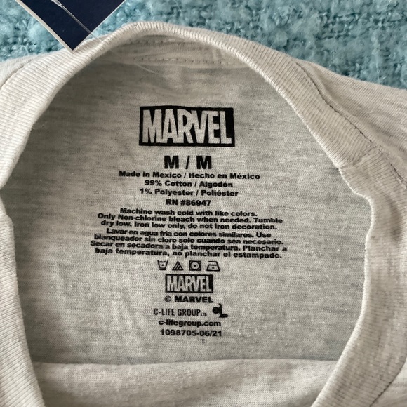 Marvel T-Shirt  Man Solid medium Short Sleeve Hulk - Picture 2 of 4